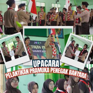 Semangat Kepemimpinan Tumbuh, Pramuka Yasrib Lantik Penegak Bantara